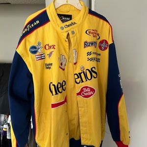 RARE chase authentic cheerios race jacket